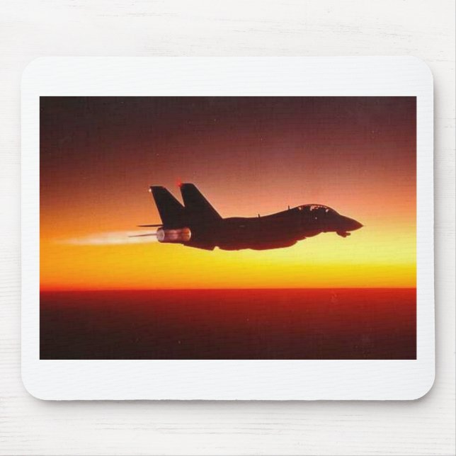 TAPIS DE SOURIS F-14 TOMCAT DANS LE DISPOSITIF DE POSTCOMBUSTION (Devant)
