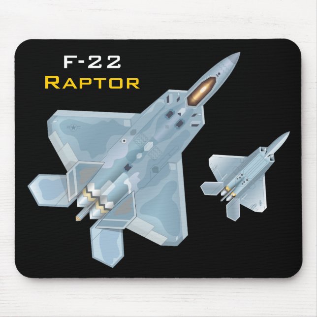 Tapis De Souris F-22 Raptor Mousepad (Devant)