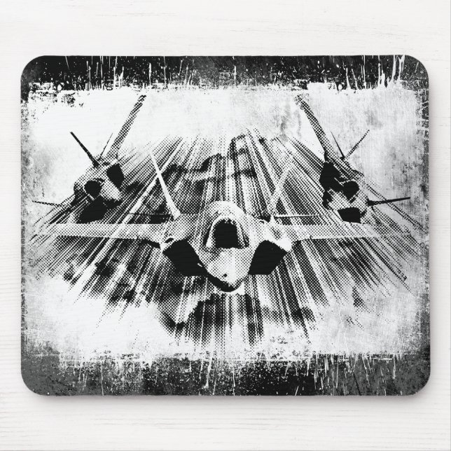 Tapis De Souris F-35 foudre II Mousepad (Devant)