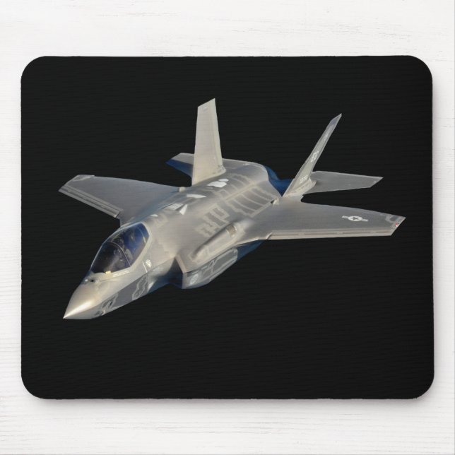 Tapis De Souris F-35 Lightning II Panther Jet Fighter (Devant)