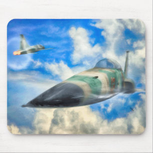 Tapis De Souris F-5N Tiger II FIGHTER JET “GOING SUPER SONIC”