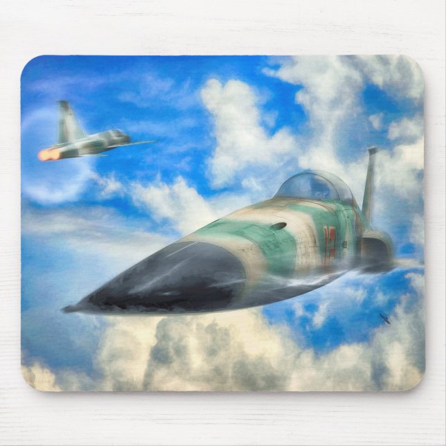 Tapis De Souris F-5N Tiger II FIGHTER JET "GOOD SUPER SONIC" (Devant)