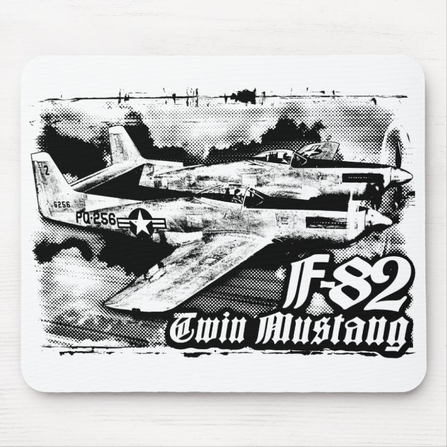 Tapis De Souris F-82 Twin Mustang (Devant)