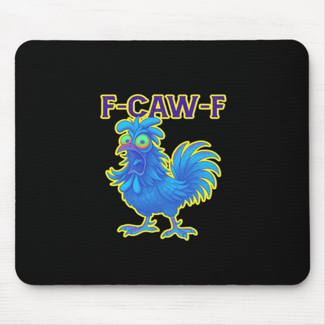 Tapis De Souris F-Caw-F Chicken Classic Creative Casual (Devant)