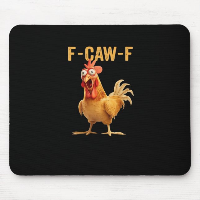 Tapis De Souris F-Caw-F-Chicken Essentiel Créatif Décontracté (Devant)