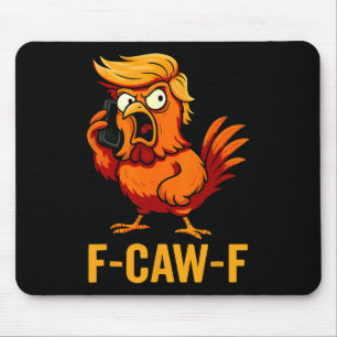Tapis De Souris F-caw-f Citation de drôlerie de poulet humoristiqu