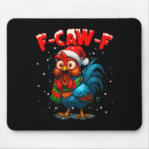 Tapis De Souris F Caw F Coq Noël Fcawf Chemise Poulet Hommes