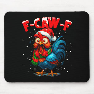 Tapis De Souris F Caw F Corbeau F-caw-f Poulet Mème Citation Drôle