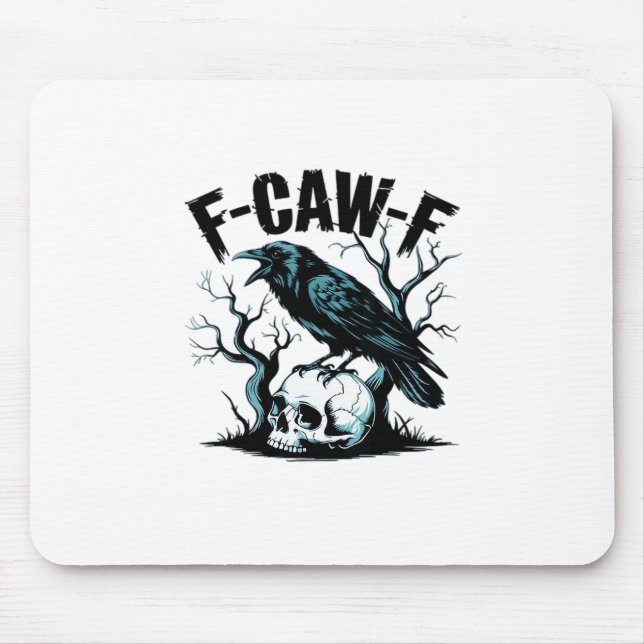 Tapis De Souris F-Caw-F Drôle Tendance (Devant)
