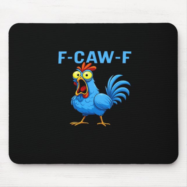 Tapis De Souris F-Caw-F Graphic Gear Creative Design (Devant)