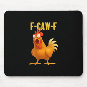 Tapis De Souris F Caw F Mème de poulet drôle Style moderne tendanc
