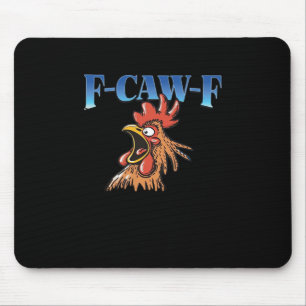 Tapis De Souris F-Caw-F Poulet Classique Cool Unique