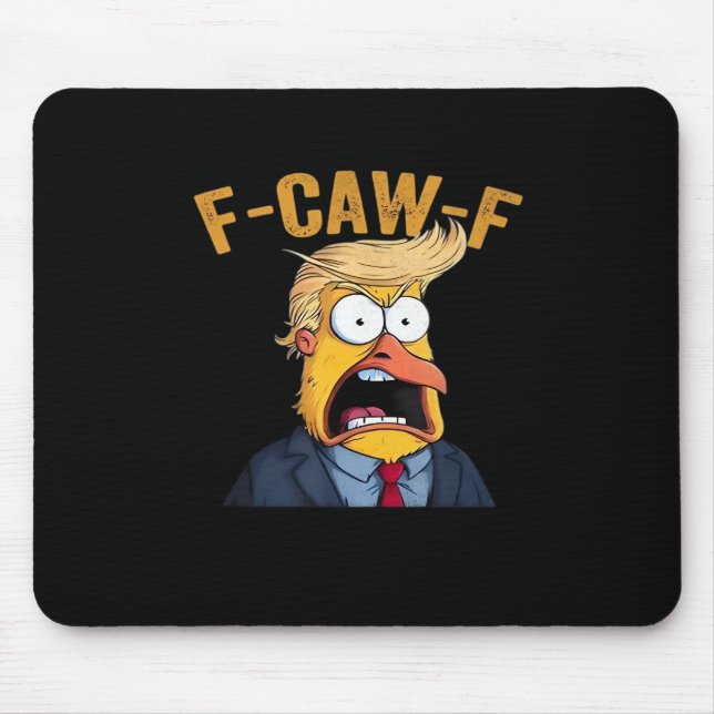 Tapis De Souris F-Caw-F Poulet Drôle Coq Classique (Devant)