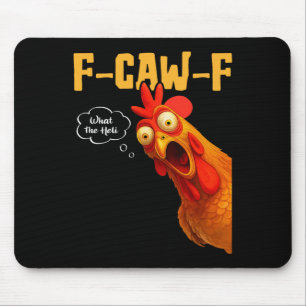 Tapis De Souris F-caw-f Quel Black Crow Black Bird Chicke