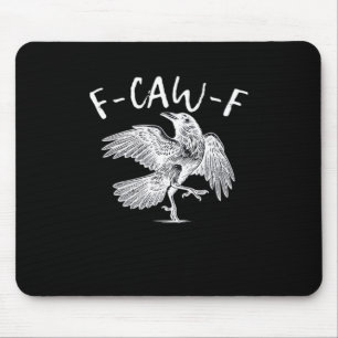 Tapis De Souris F-Caw-F Raven Retro Classique