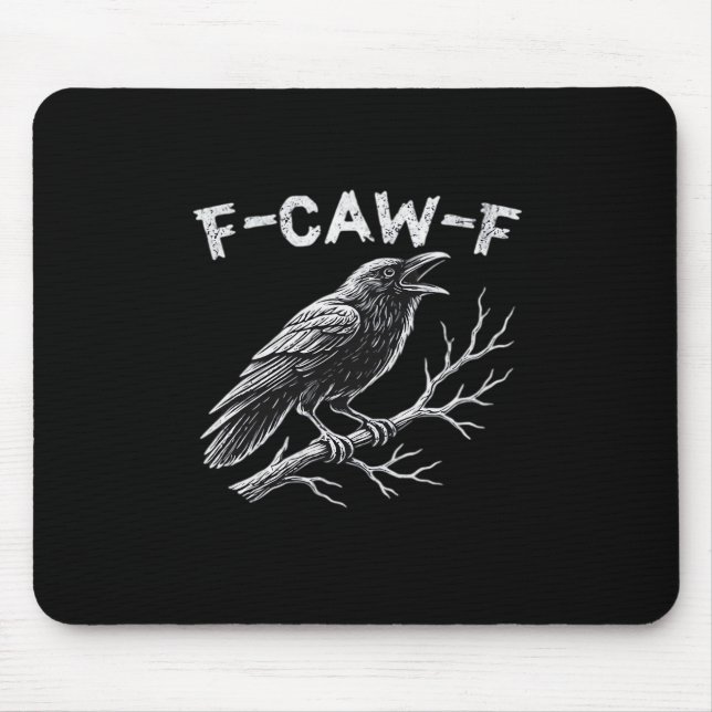 Tapis De Souris F-Caw-F Style Rétro Classique (Devant)