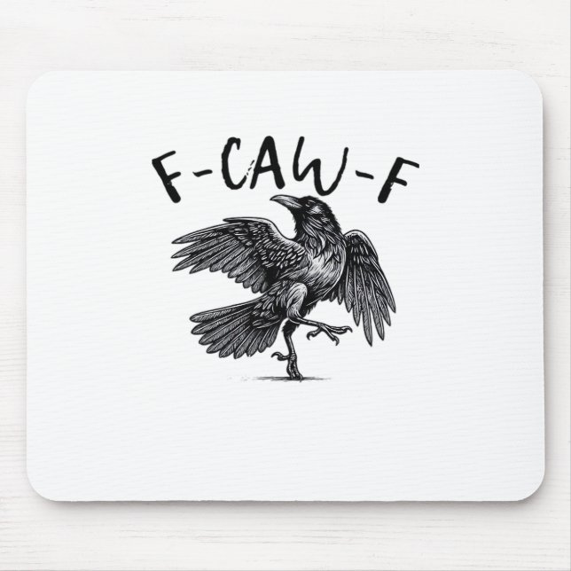 Tapis De Souris F Caw F Style Rétro Classique (Devant)