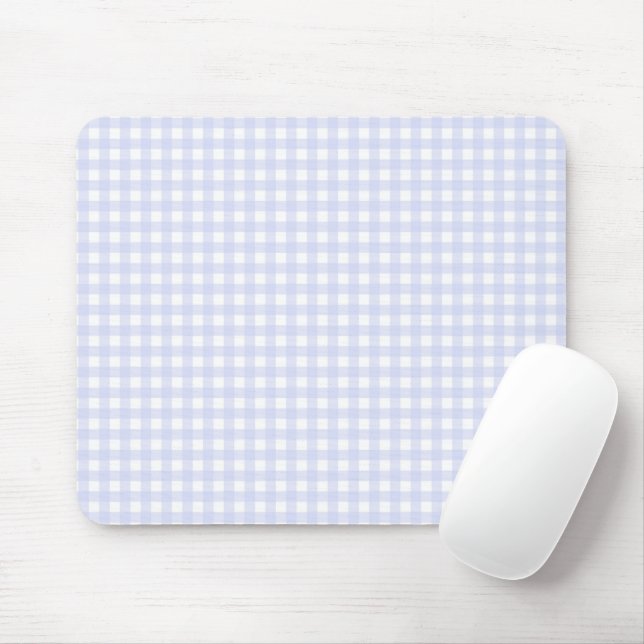 Tapis De Souris F & L Gingham Violet (Avec souris)