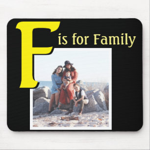 Tapis De Souris F pour la famille
