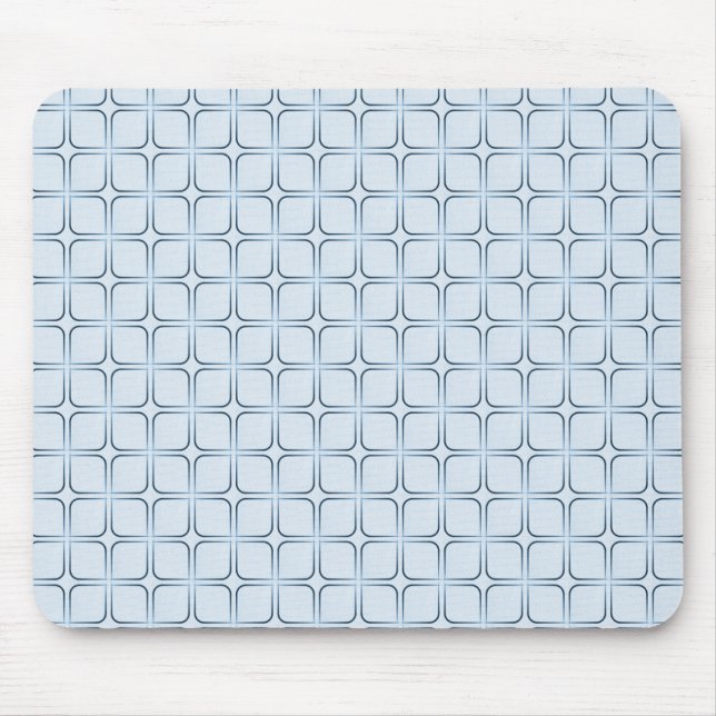 Tapis De Souris Fab Rétro Mousepad, Bleu (Devant)