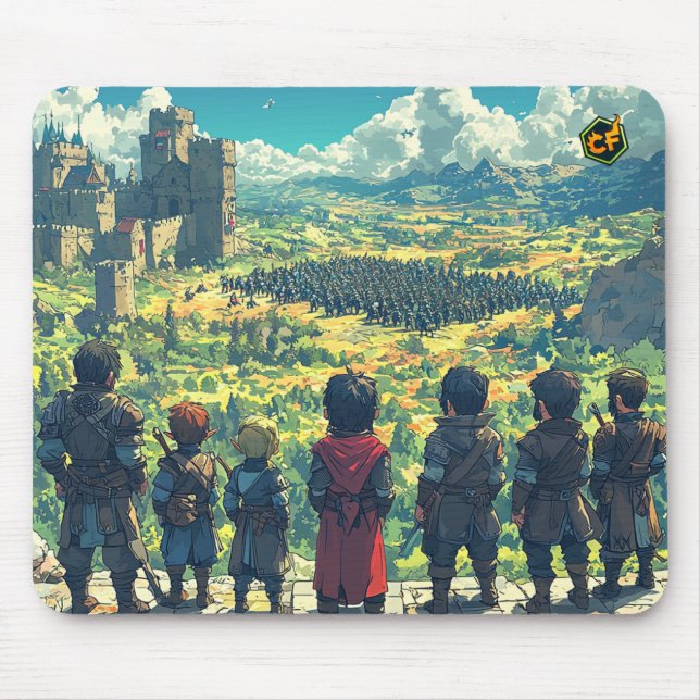 Tapis De Souris Fabricant de campagne - Panier de souris de sangle (Devant)