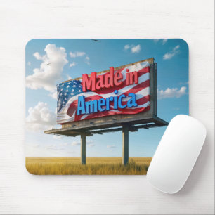 Tapis De Souris Fabriqué en Amérique Billboard