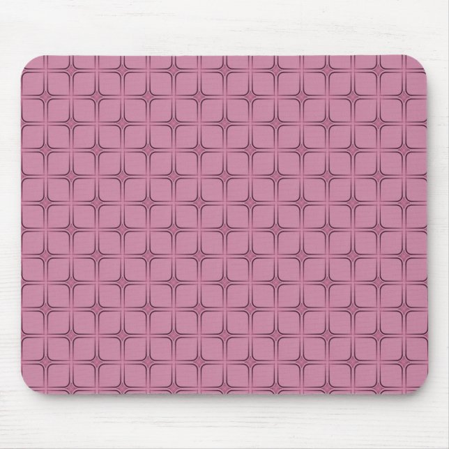 Tapis De Souris Fabuleux Mousepad rétro, Mauve (Devant)