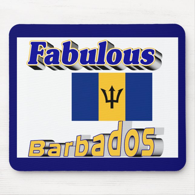 Tapis De Souris fabulous barbados (Devant)