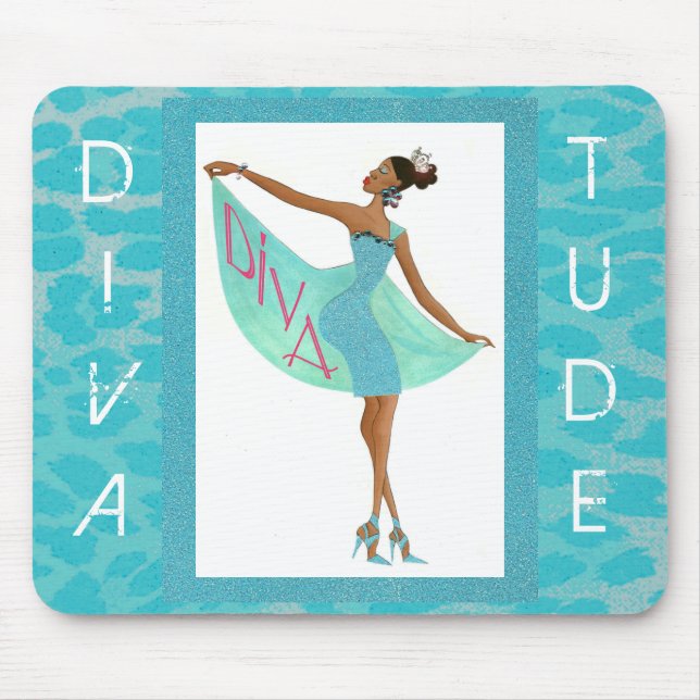 Tapis De Souris Fabulous Diva mousepad (Devant)