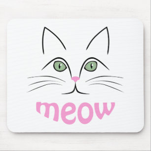 Tapis De Souris Face de chat