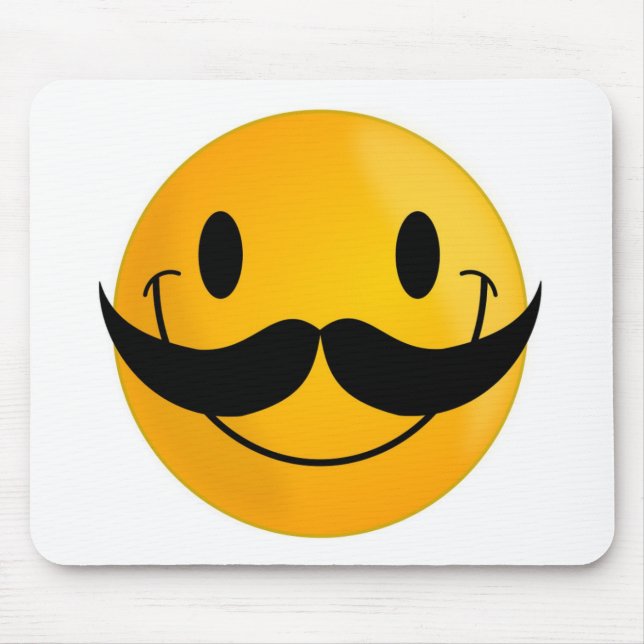 TAPIS DE SOURIS FACE MUSTACHE (Devant)