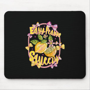 Tapis De Souris Facile Peasy Citron Pressé Coquette Noeud Papillon