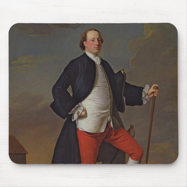Tapis De Souris Façons de John, marquise de Granby, 1745 (Devant)
