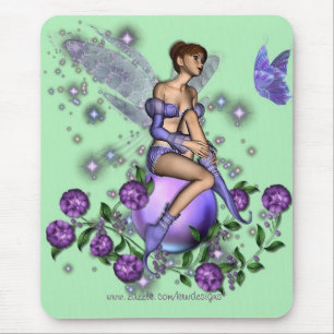 Tapis De Souris Faery avec du charme de KRW - customisé