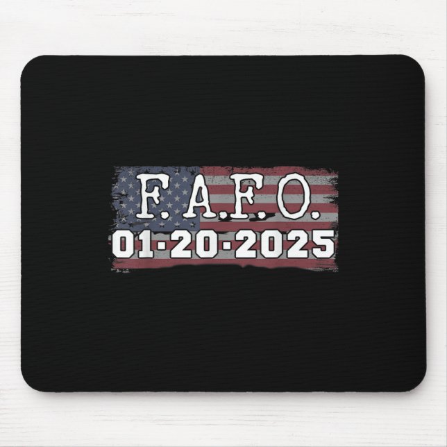 Tapis De Souris Fafo 20 janvier 2025 Inauguration présidentielle a (Devant)