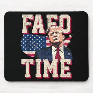 Tapis De Souris Fafo Trump Drapeau drôle