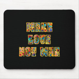 Tapis De Souris Faire de l'amour pas de la guerre champignons la p