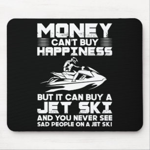 Tapis De Souris faire du jet ski L'argent ne peut pas acheter le b