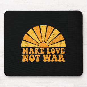 Tapis De Souris Faire l'amour pas la guerre la paix soleil Super R