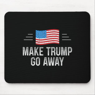 Tapis De Souris Faire partir Trump - Style Vintage -