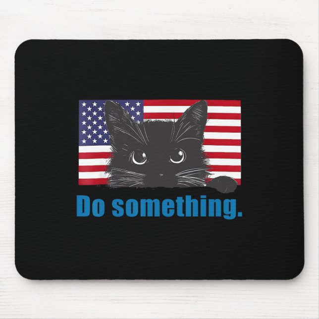 Tapis De Souris Faire quelque chose Michelle Obama (Devant)