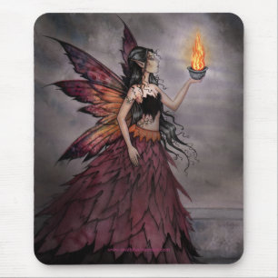 Tapis de souris Fairy with Fire par Molly Harrison