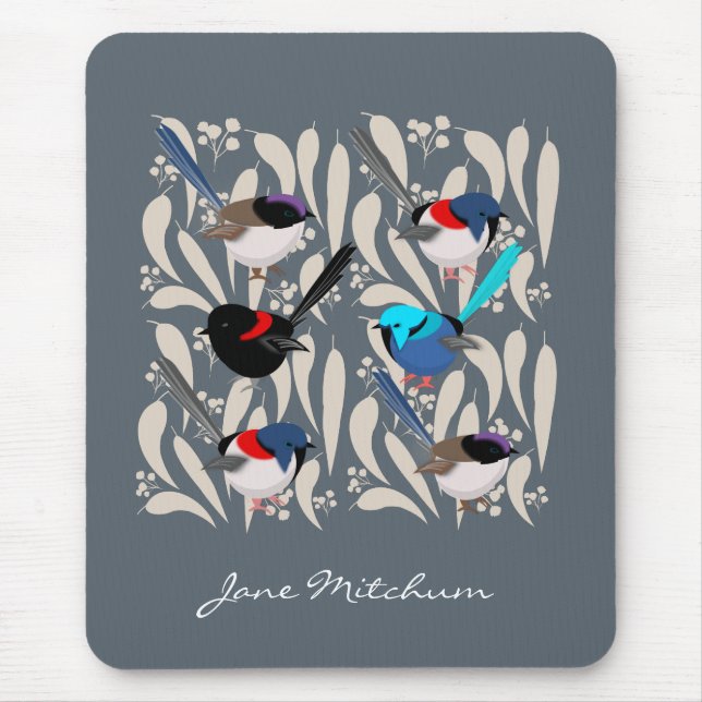 Tapis De Souris Fairy Wrens (Devant)