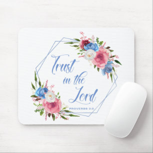 Tapis De Souris Fais Confiance au Seigneur