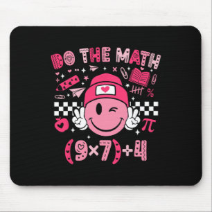 Tapis De Souris Fais Le Calcul Six Sept 76 Mème Saint-Valentin Mat