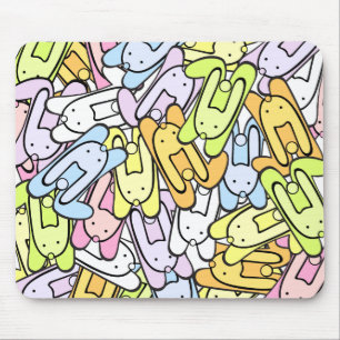 Tapis De Souris faisceaux de couleurs