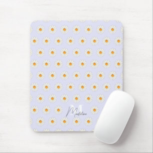 Tapis De Souris Faisée personnalisée Mousepad floral - Nom personn
