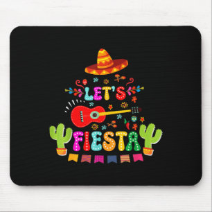 Tapis De Souris Faisons la fête cinq de mayo drôle de fête mexicai