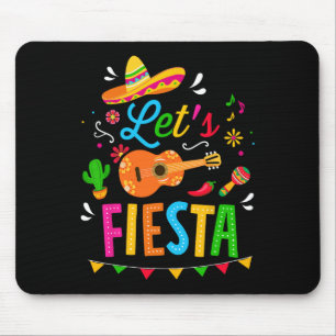 Tapis De Souris Faisons la fête pour une soirée costumée amusante