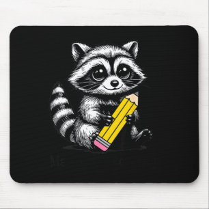 Tapis De Souris Fait pour mai Raton laveur drôle Dernier jour d'éc